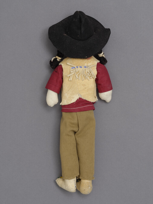 Alternate image #1 of Doll representing a Washoe Man