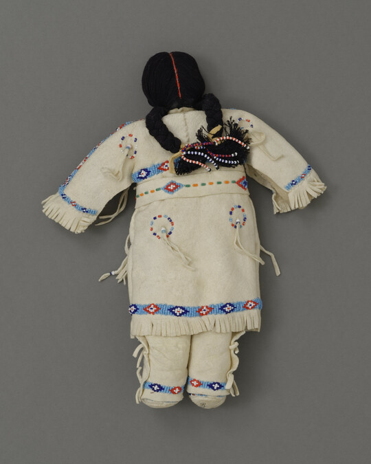 Alternate image #1 of Doll representing a Sioux Woman