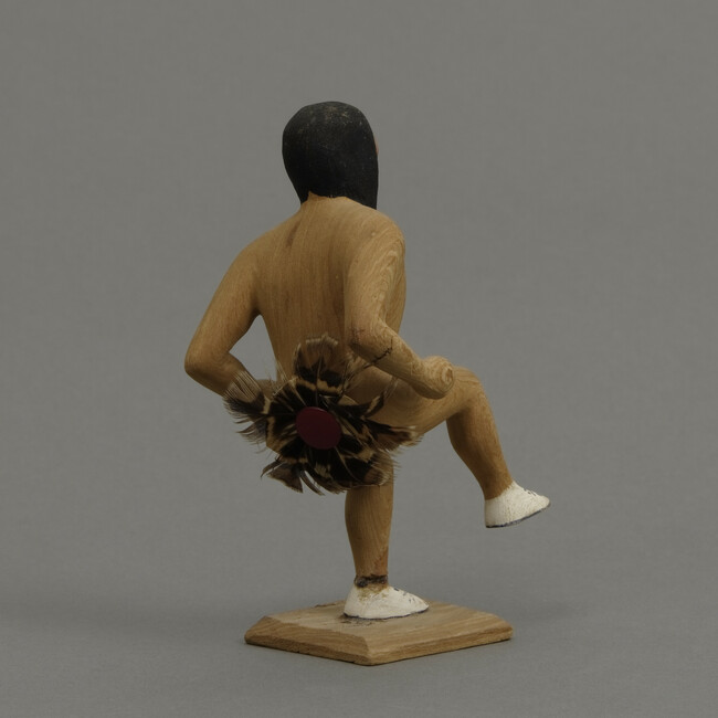 Alternate image #1 of Figure representing a Sioux Dancer (part of group)