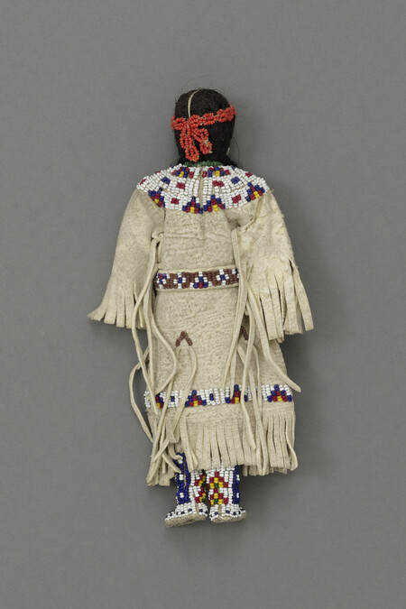 Alternate image #1 of Doll representing a Sioux Woman