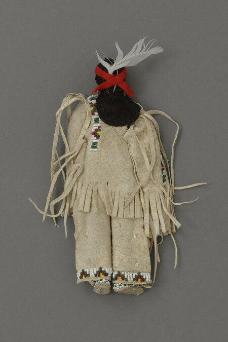 Alternate image #1 of Doll representing a Sioux Male Brave