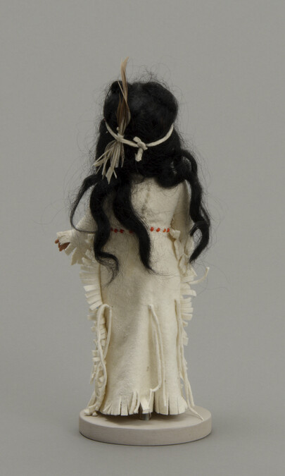 Alternate image #1 of Doll representing a Kootenai Woman