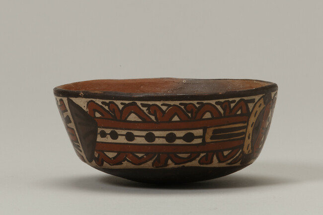 Alternate image #3 of (Forgery) Bowl Depicting two Repetitions of a Serpentine Creature
