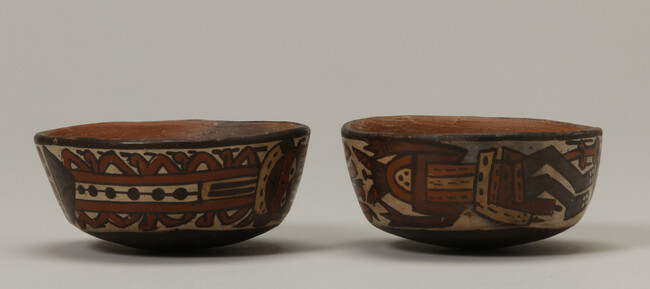 Alternate image #2 of (Forgery) Bowl Depicting two Repetitions of a Serpentine Creature