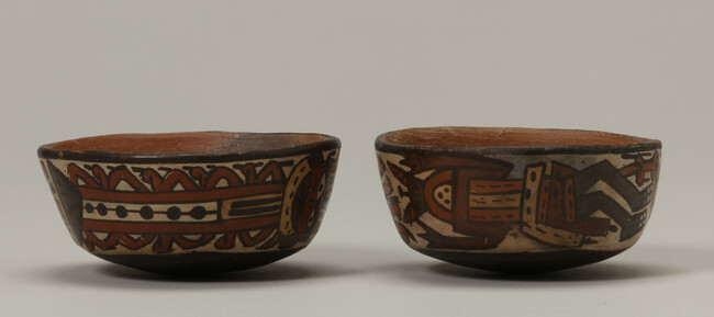 Alternate image #2 of (Forgery) Bowl Depicting two Repetitions of a Flying Figure