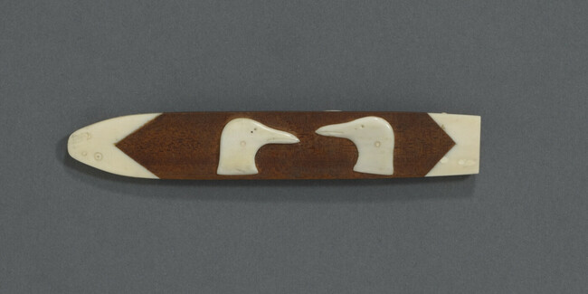 Alternate image #1 of Possibly a Knife Handle decorated with an Ivory Seal