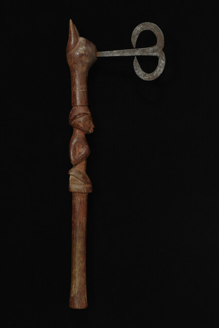 Alternate image #2 of Staff in form of a Ritual Axe