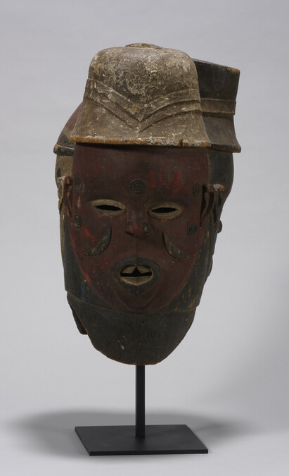 Alternate image #2 of Asufu Mask (Three-faced Helmet Mask)