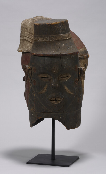 Alternate image #1 of Asufu Mask (Three-faced Helmet Mask)