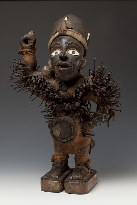 Alternate image #8 of Nkisi Nkondi (Power Figure)