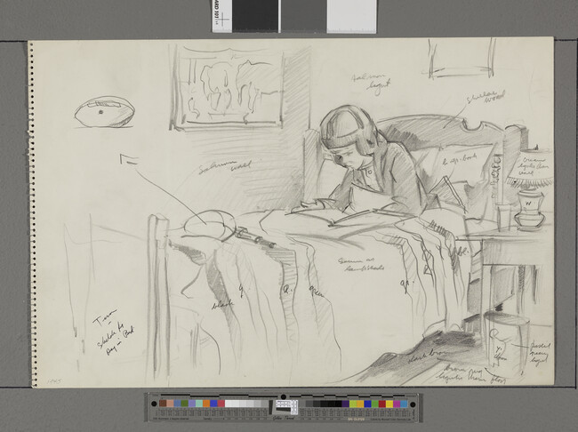 Alternate image #1 of Sketches for Day in Bed (Tim Sample)