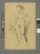 Alternate image #1 of Untitled, Standing Male (obverse); Untitled, Standing Female Nude (reverse)