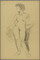 Alternate image #2 of Untitled, Standing Male (obverse); Untitled, Standing Female Nude (reverse)