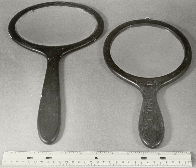Two Hand-held Mirrors