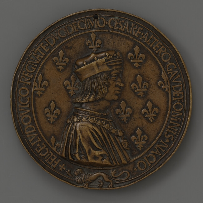 Alternate image #1 of Louis XII (obverse) and Anne De Bretagne (reverse), King and Queen of France