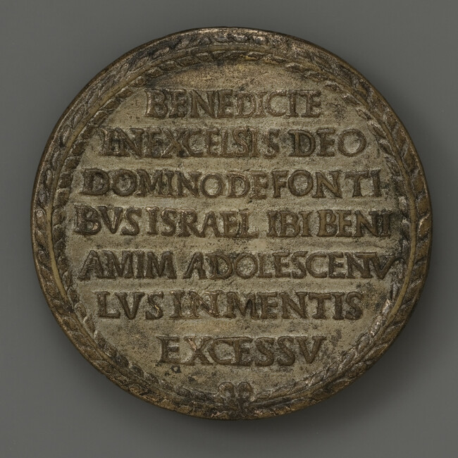 Alternate image #1 of Saint Paul (obverse); Laurel Wreath with Inscription (reverse)