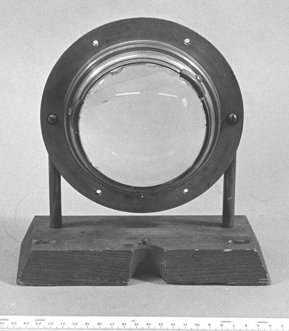 Mounted Convex Lens