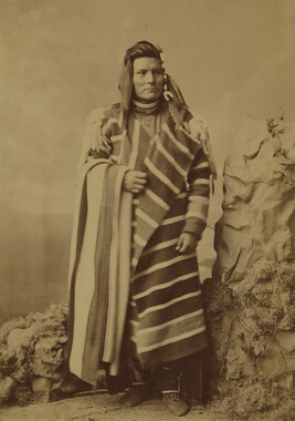 Chief Tsutlim-Moxmox (Chief Yellow Bull, 1825-1920) of the Nez Perce