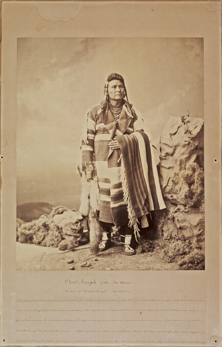 Yinmaton Yalakit (Chief Joseph, 1840-1905) of the Nez Perce