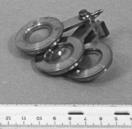 Polariscope Accessories & Three Rotating Selenite Plates