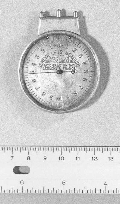 Geneva Lens Measure