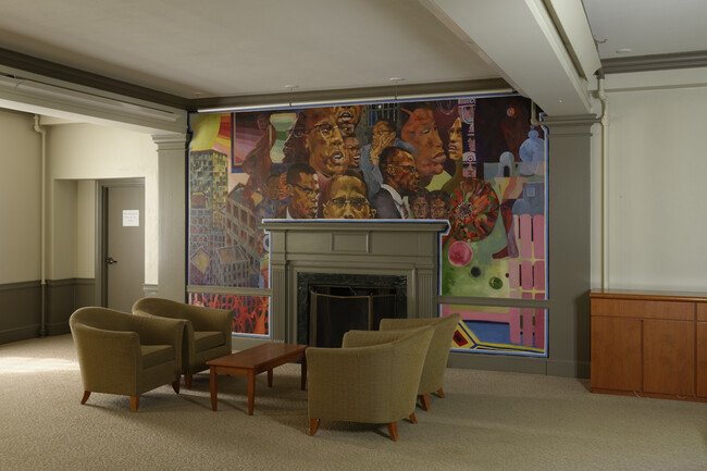 Alternate image #3 of Malcolm, A Lifestyle, panel six from The Temple Murals: The Life of Malcolm X