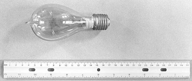Early Edison Light Bulb