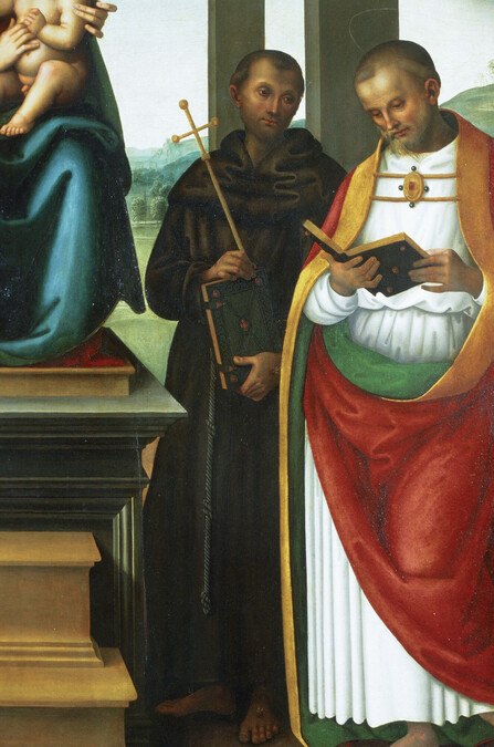 Alternate image #12 of Virgin and Child with Saints