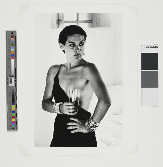 Alternate image #1 of Paloma Picasso, Saint-Tropez 1973, number 12 of 15 from the portfolio Helmut Newton 15 Photographs