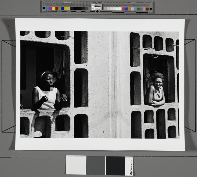 Alternate image #1 of Cuban women in cinderblock structure
