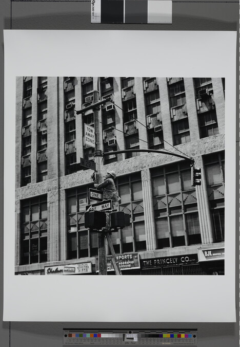 Alternate image #1 of Utility worker, New York City, USA