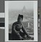 Alternate image #1 of Steeplejack A. Pushkova perched atop a girder of the Hotel Ukraine with a Stalin Building in the background, Moscow