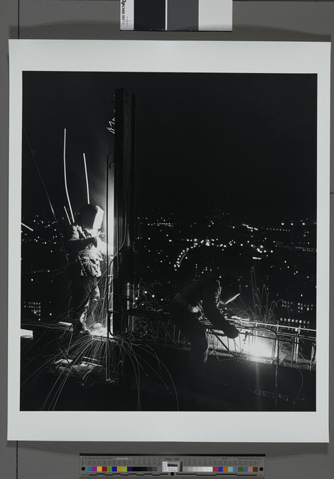 Alternate image #1 of Nightworkers constructing the 36-storey Berlin Hotel, Germany