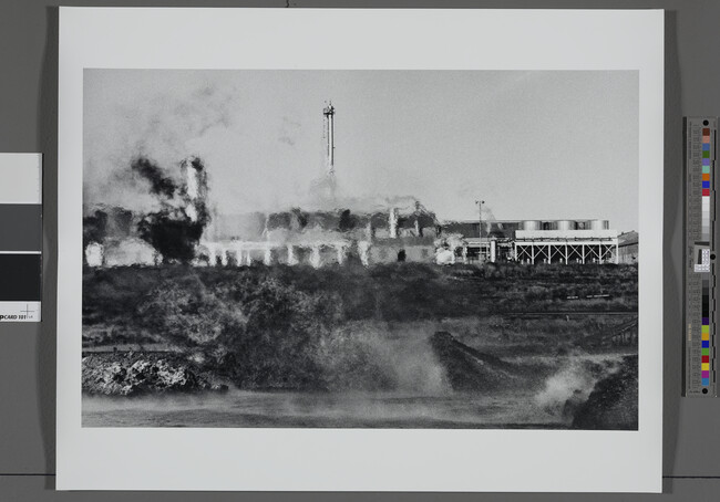Alternate image #1 of The Scorched Earth: Heat-Distorted View of Factory Exterior