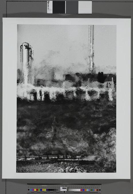 Alternate image #1 of The Scorched Earth: Heat-Distorted View of Factory Exterior