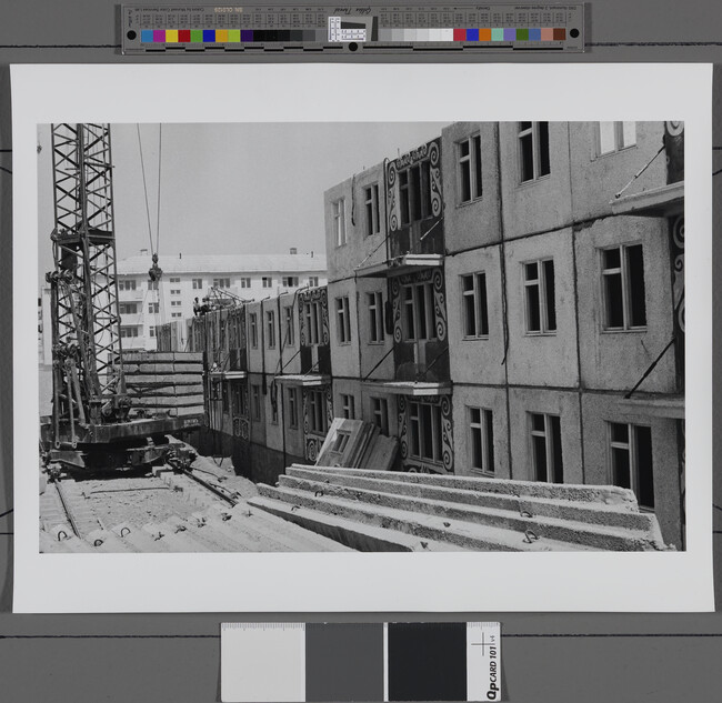 Alternate image #1 of Apartment Complex Construction, Uzbekistan (left panel of panorama)