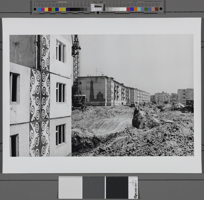 Alternate image #1 of Apartment Complex Construction, Uzbekistan (right panel of panorama)