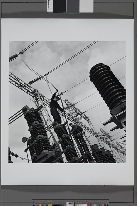 Alternate image #1 of Powerline Workers at an Atomic Power Plant in the Urals