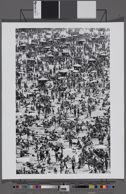 Alternate image #1 of Crowded Beach, Kiev (left panel of panorama)