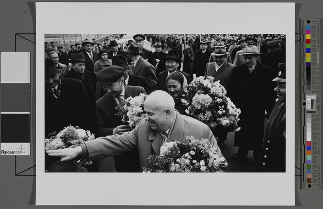Alternate image #1 of Khrushchev visits the Politotdel Collective Farm