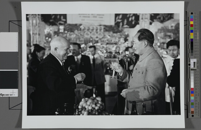 Alternate image #1 of A Difficult Toast: Khrushchev and Mao (Zedong)