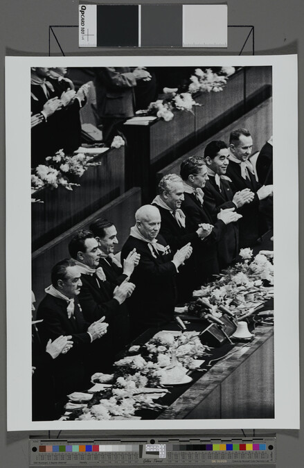 Alternate image #1 of Political Leadership in Pioneer Uniforms (Mikoyan, Brezhnev, Khrushchev, Syslov [with glasses], Gromyko)