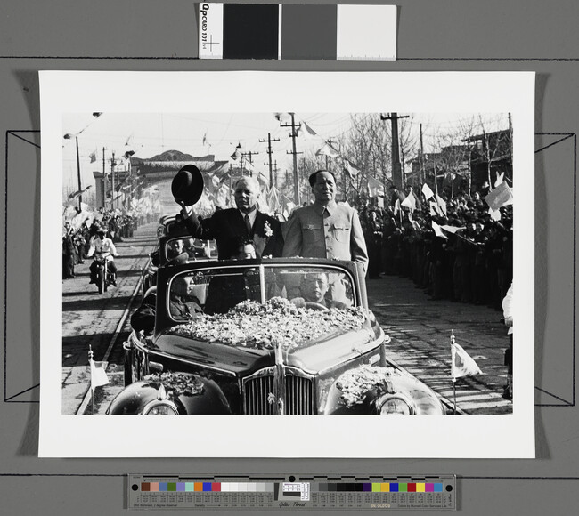 Alternate image #1 of Parade for Voroshilov and Mao Tse Tung (Zedong)