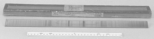 Cramer's Isochromatic Photo Dry Plates with Spectral Photos