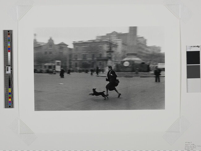 Alternate image #1 of Running for Shelter During Air Raid, Barcelona, January, 1939