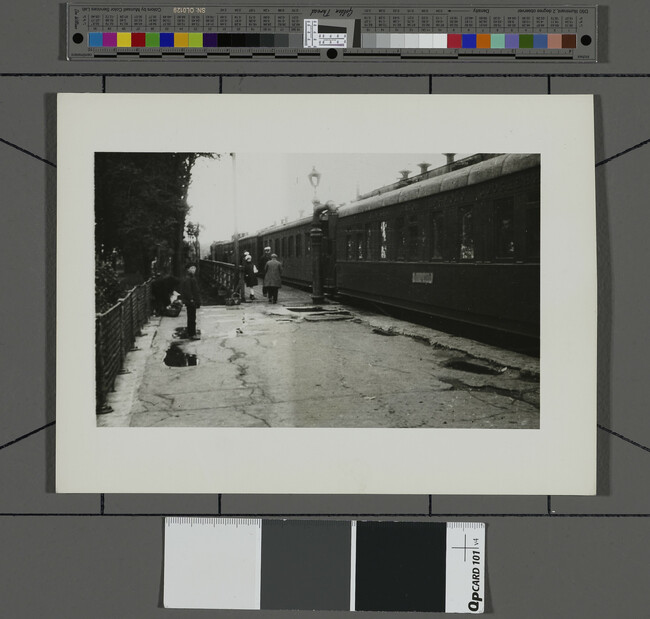 Alternate image #1 of Scene at Railroad Stations Between Moscow and Leningrad