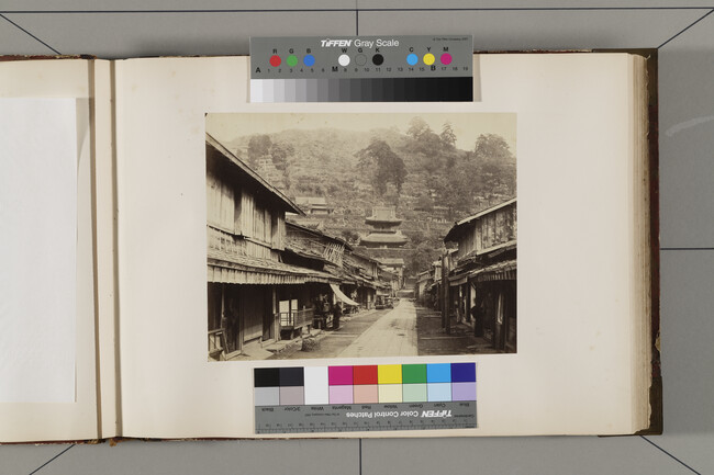 Alternate image #3 of Temple Street, Native Town, Nagasaki, from the Photograph Album (Yokohama, Japan)