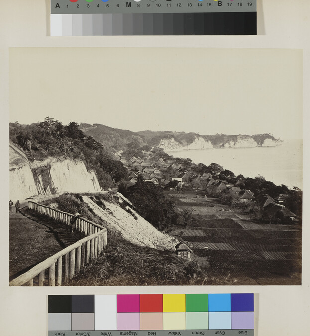 Alternate image #3 of View of New Road - Mississippi Bay, from the Photograph Album (Yokohama, Japan)
