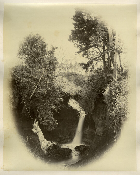 Alternate image #4 of Cascade at Jiu-ni-so, from the Photograph Album (Yokohama, Japan)