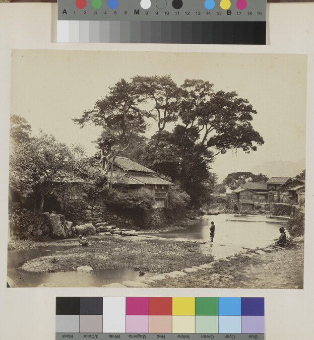 Alternate image #3 of View in the Native Town - Nagasaki, from the Photograph Album (Yokohama, Japan)
